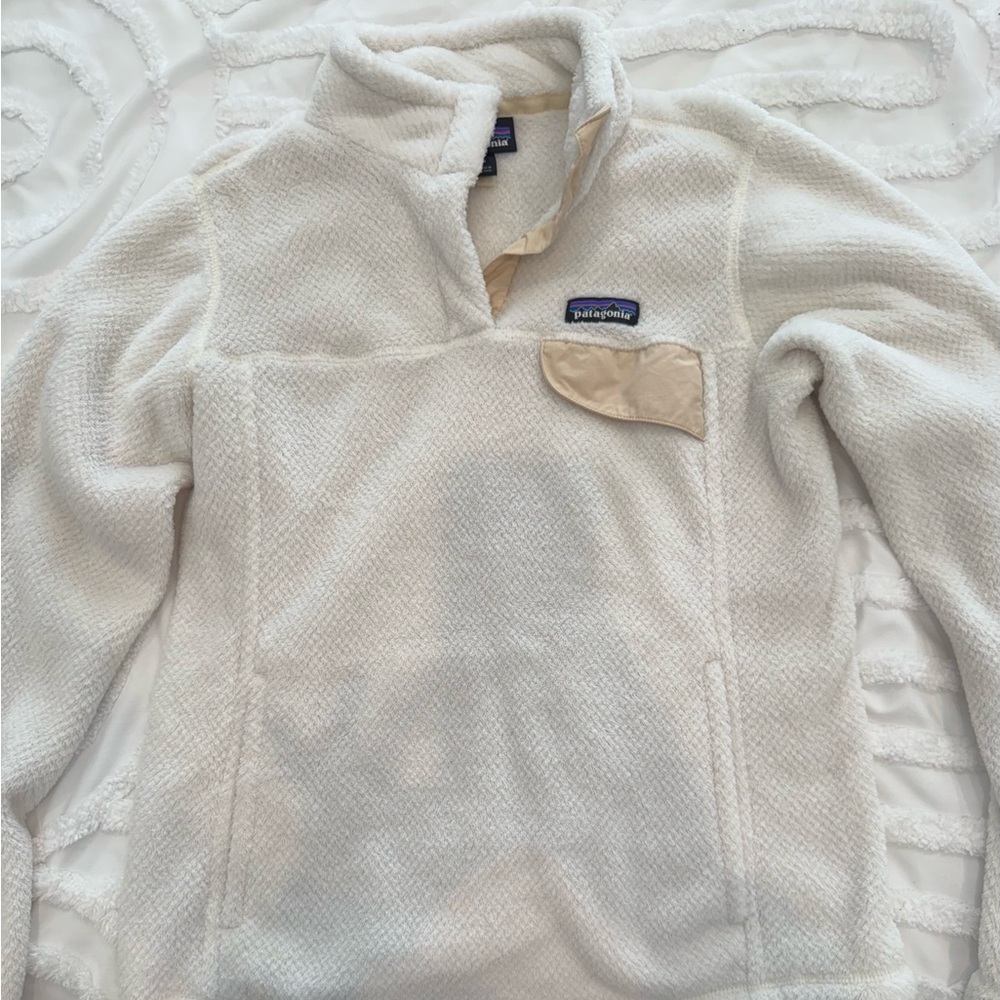 Patagonia Women's Cream Teddy Jacket
